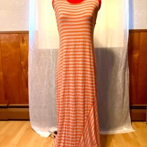 Calvin Klein Orange Maxi Dress